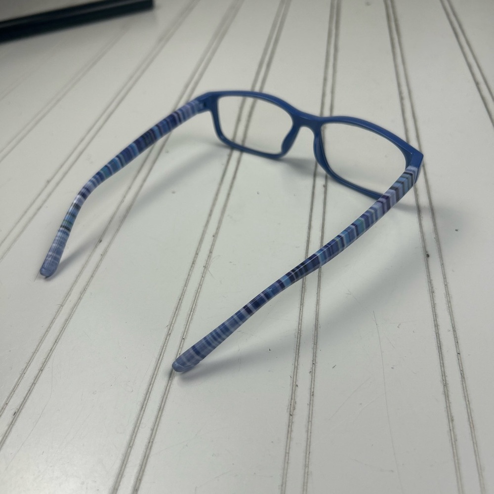 Blue Rectangular Reading Glasses Women’s Fashion … - image 3